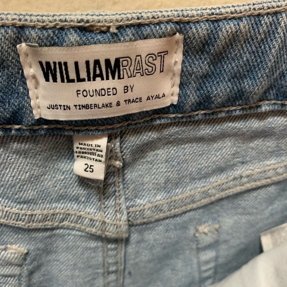 William Rast Aqua Streak A-Line Denim Skirt NWT Size 25 - Picture 8 of 10